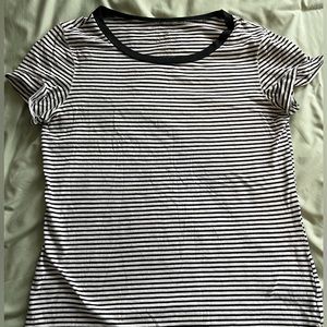 American Eagle stripped tee shirt size small